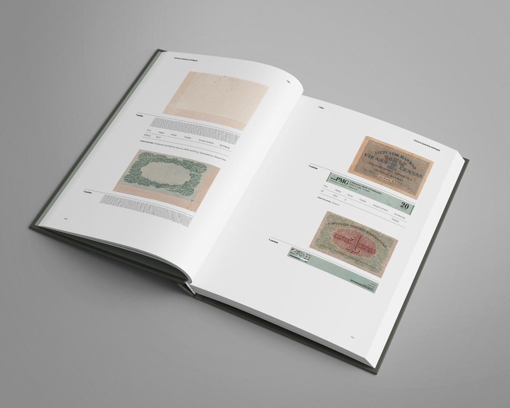 Lithuania banknotes catalogue. Part 1.