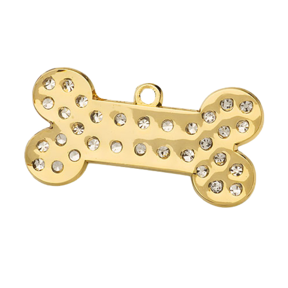 Mini Bone Pet ID Tag