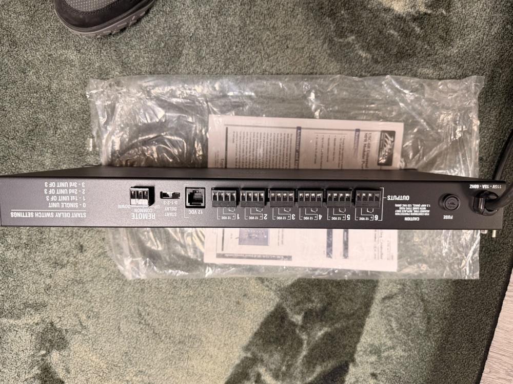 Middle Atlantic USC-6R Sequence Controller rack mount