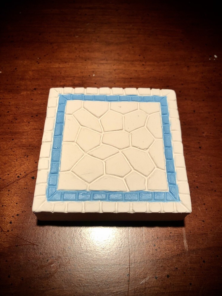 RMS Titanic/Olympic square pool tile full size ceramic replica