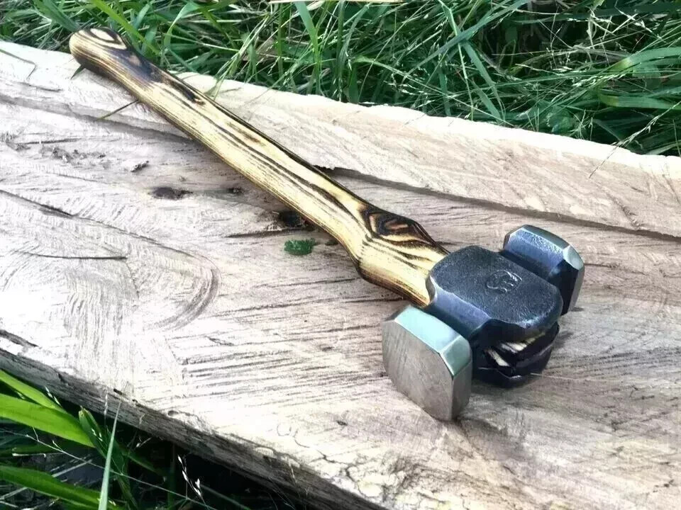 3lb Blacksmith's Hammer handle Forge Blacksmith's Blacksmith iron Hammer