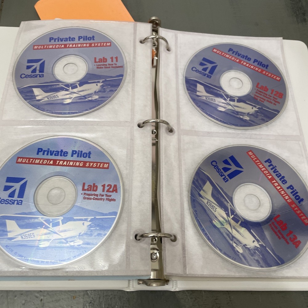 Cessna Private Pilot Cleared For Take Off Multimedia Training 31 Computer Discs