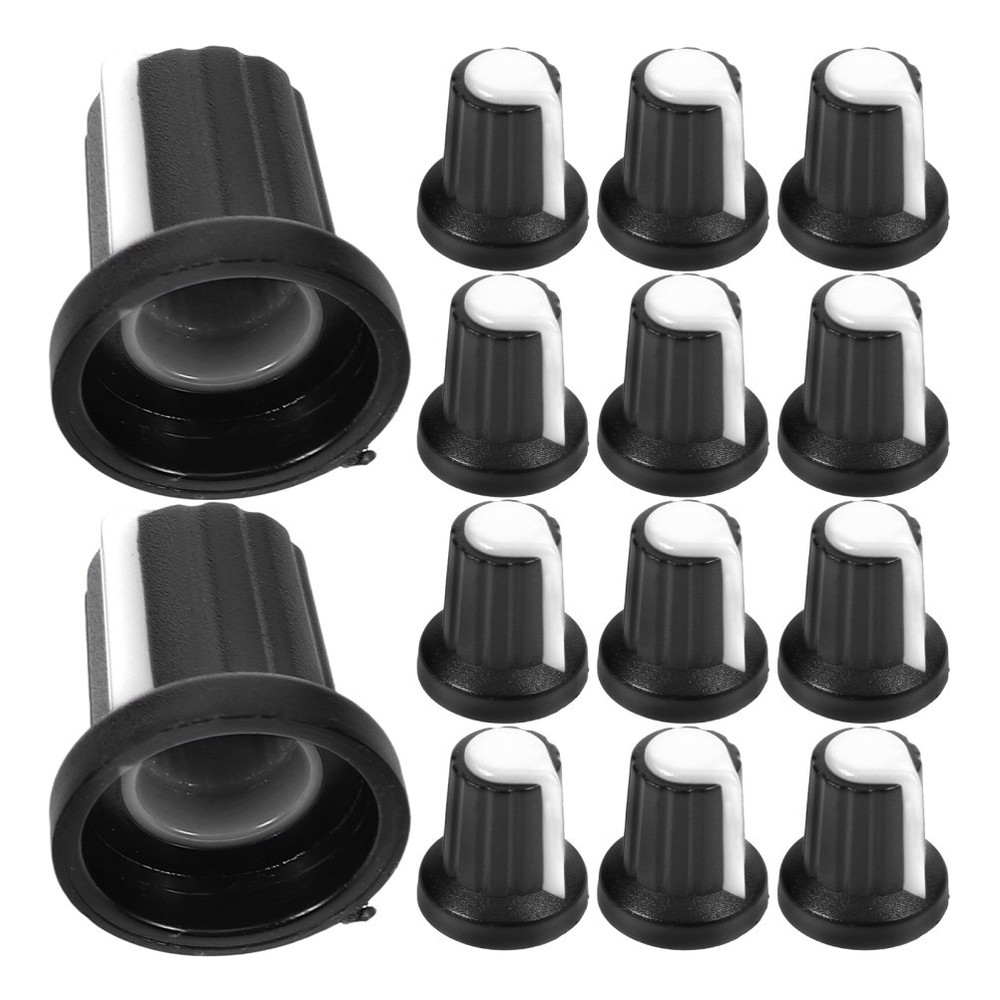 20 Pcs Instrument Volume Knobs Potentiometer Caps Replacement Control