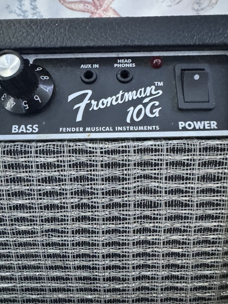 Fender Frontman 10G Solid State Combo Amplifier 10W Practice Electric Guitar