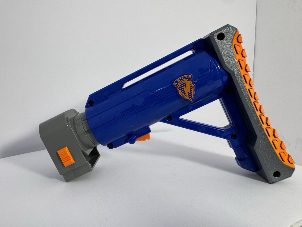 Nerf N-Strike Replacement CS-35 Raider Adjustable Blue Shoulder Stock 2009