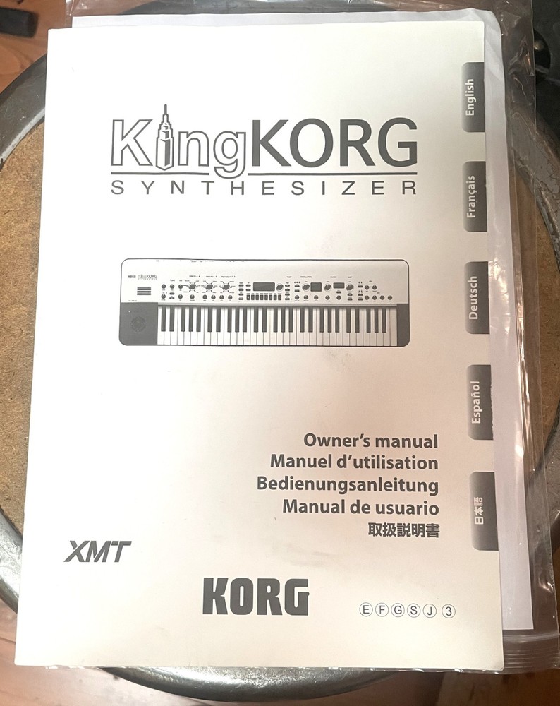 Korg KingKORG Owner's Manual