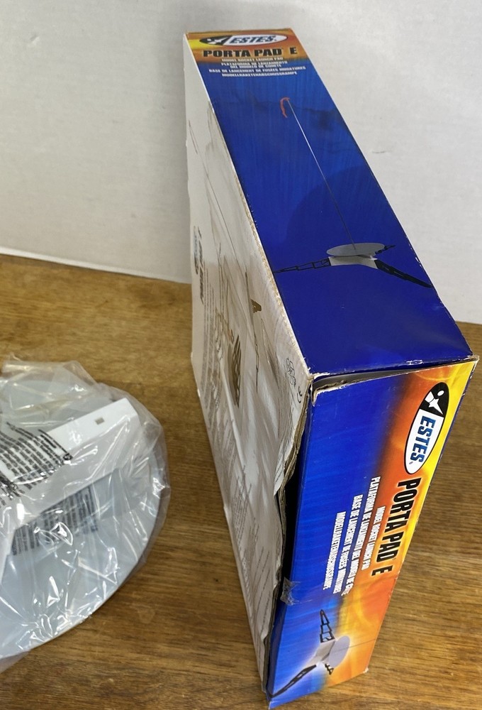 Estes Porta Pad E Model Rocket Launch Pad *New Open Box Complete