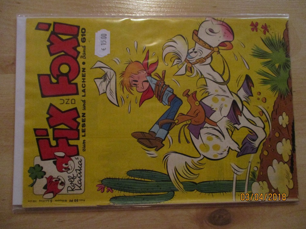 Fix und Foxi Comic #610