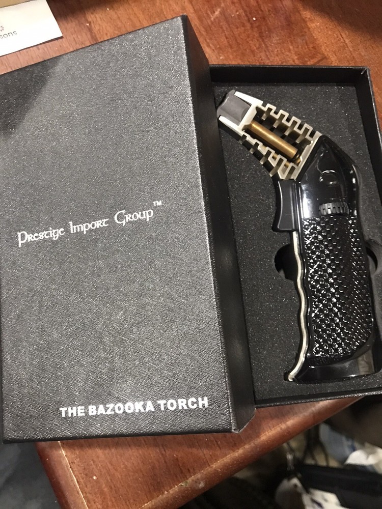 Prestige Import Group Bazooka Torch (Black)