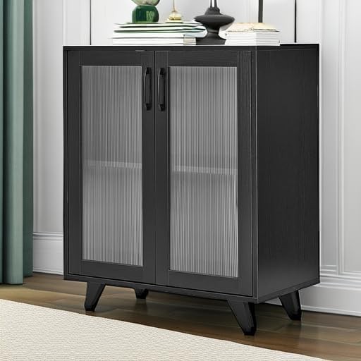 Kitchen Buffet Server Table Accent Sideboard Cupboard Server Buffet Console