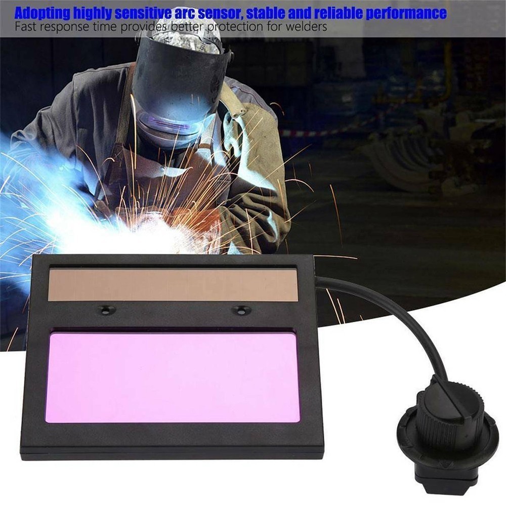 Improved Performance Solar Auto Darkening Welding Lens for Welded Mask