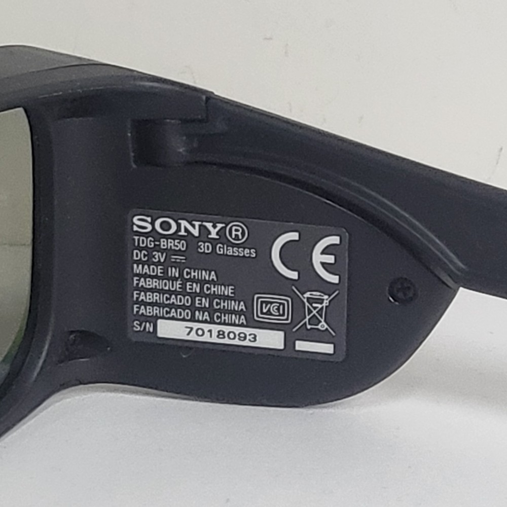 SONY TDG-BR50 3D GLASSES.