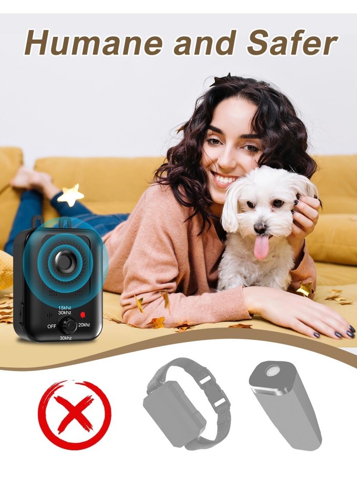 Anti Barking Devices, 2 Pack Auto Dog Bark Control Devices