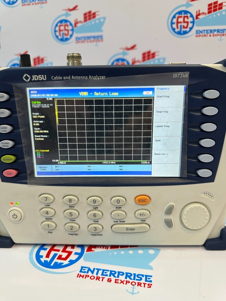 JDSU JD724B CELL ADVISOR CABLE & ANTENNA ANALYZER