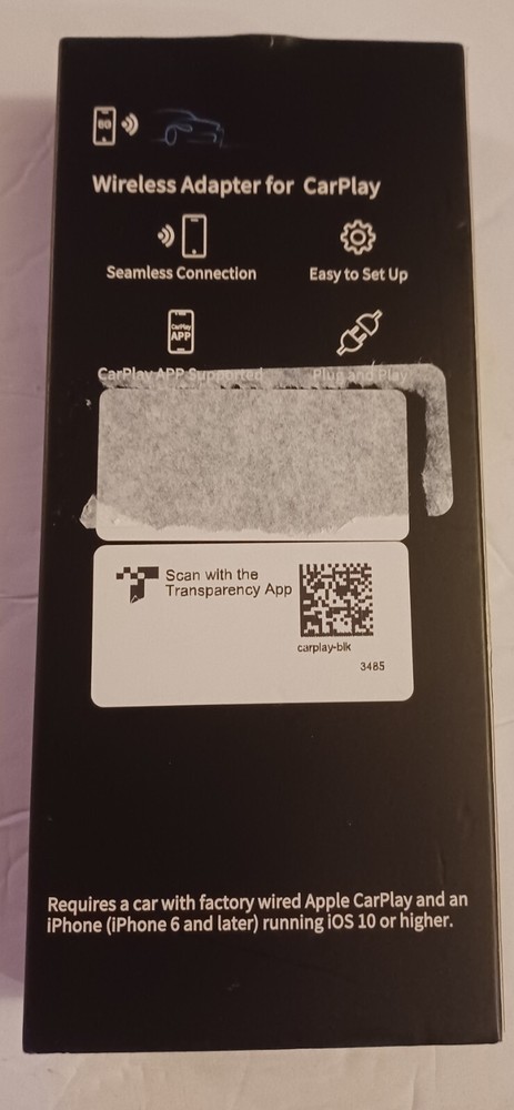 Open Box NEW Car Player Wireless Car Adapter Plug In And Play