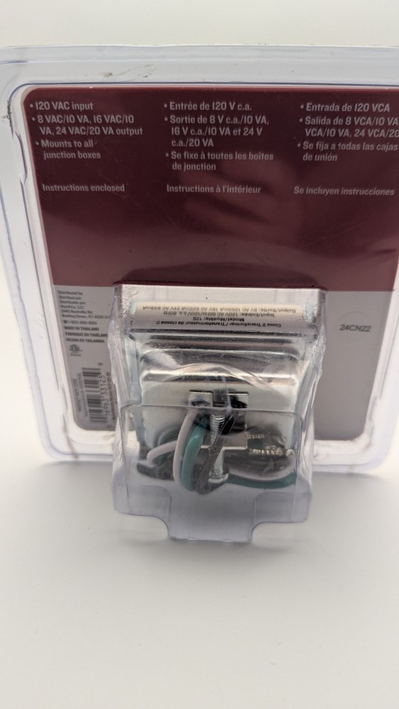 Utilitech #0063548 Wired Doorbell Transformer.