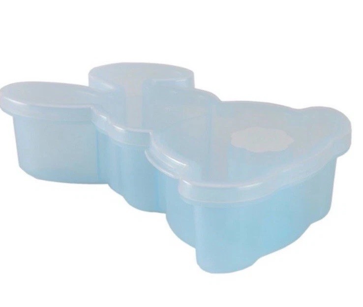 NWT Cook With Color Bunny Snack Box Container BUNDLE