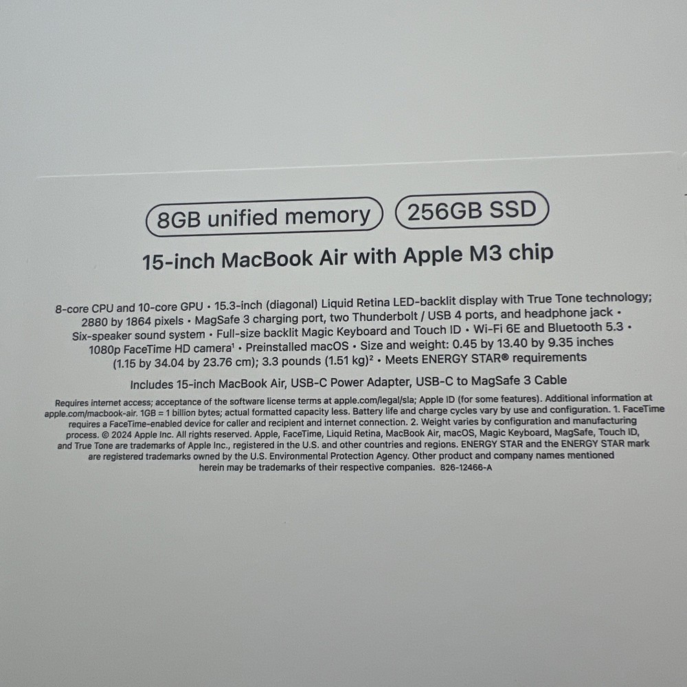 iPad Pro 11 Macbook Air M2 M3 ** EMPTY BOX SET ** 4 BOXES ONLY