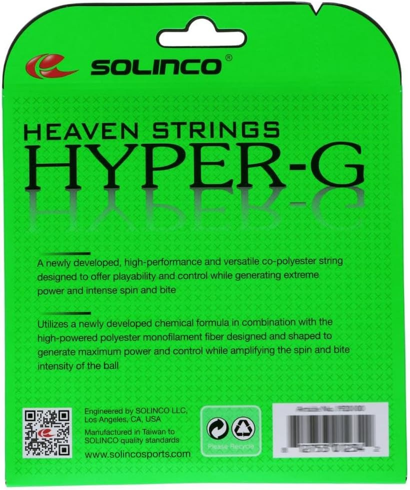 Solinco Hyper-G 16L / 1.25mm Tennis String Set