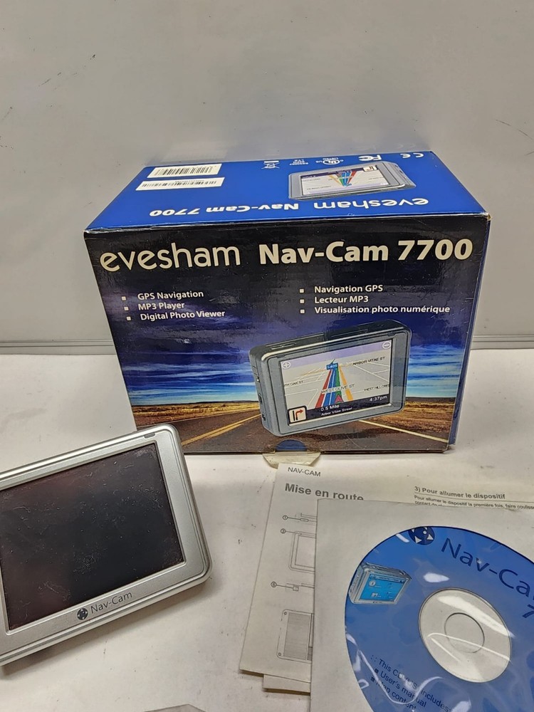Evesham Nav-Cam 7700 GPS Works