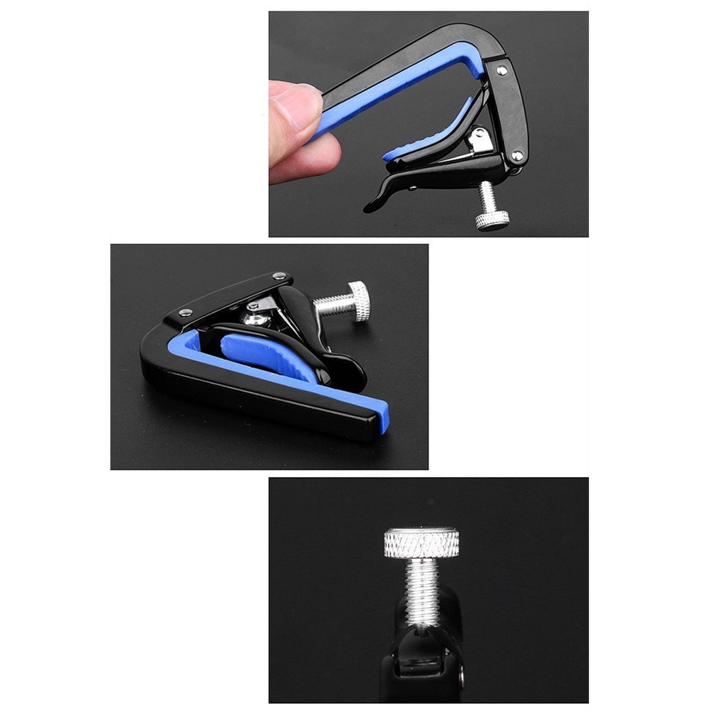 New Guitar Capo Clip Tuning Clamp Tool Trigger Ukulele Part Quick Release