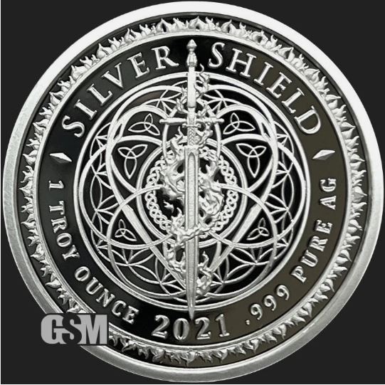 1oz Silver Proof Silver Shield 2021 - THE GREAT WORK