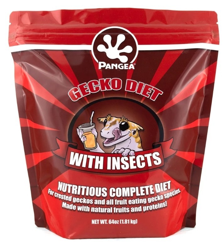 Pangea Gecko Diet with Insects 4LB