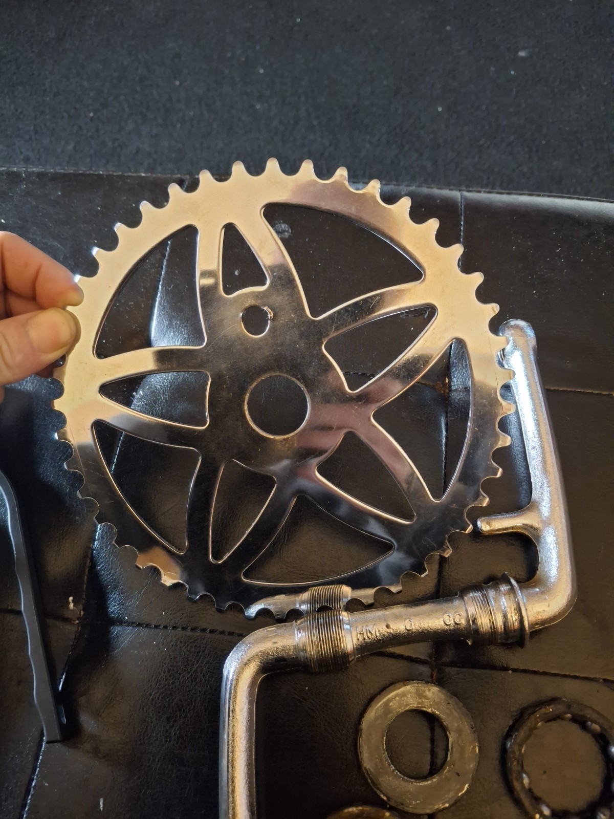 Huffy SlingShot,the Wheel Supersport,gremlin,rail,1960s Muscle Bike,Crank Set