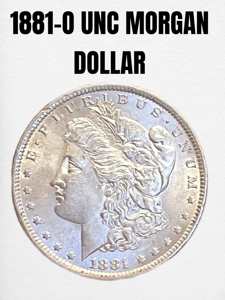 1881-O Morgan Silver Dollar BU-UNC