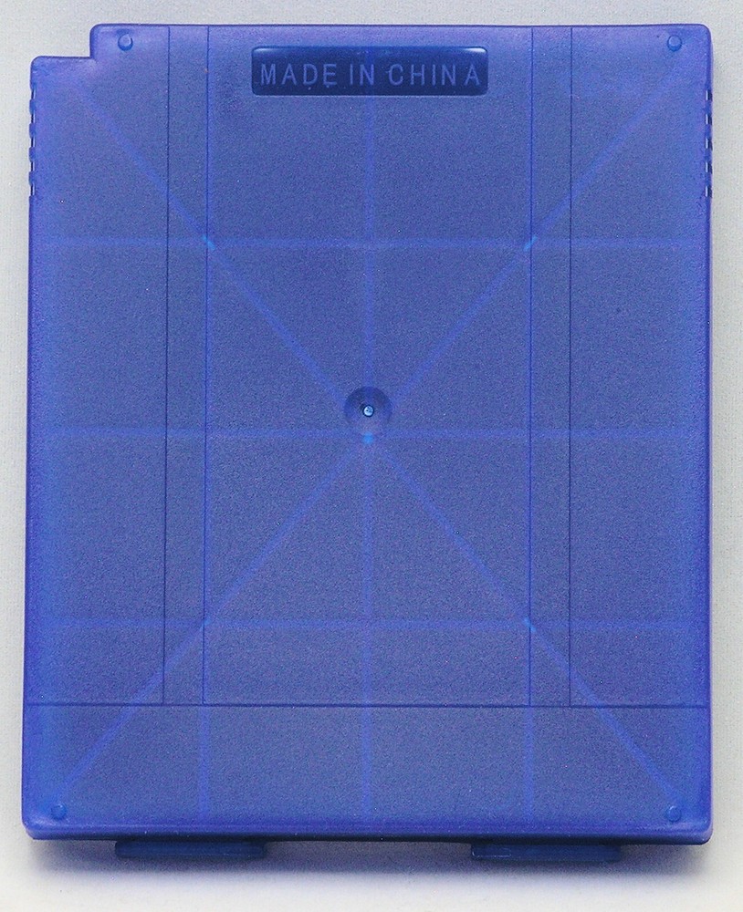 FunnyPlaying Game Case with Foam Insert - Vintage Retro - Blue