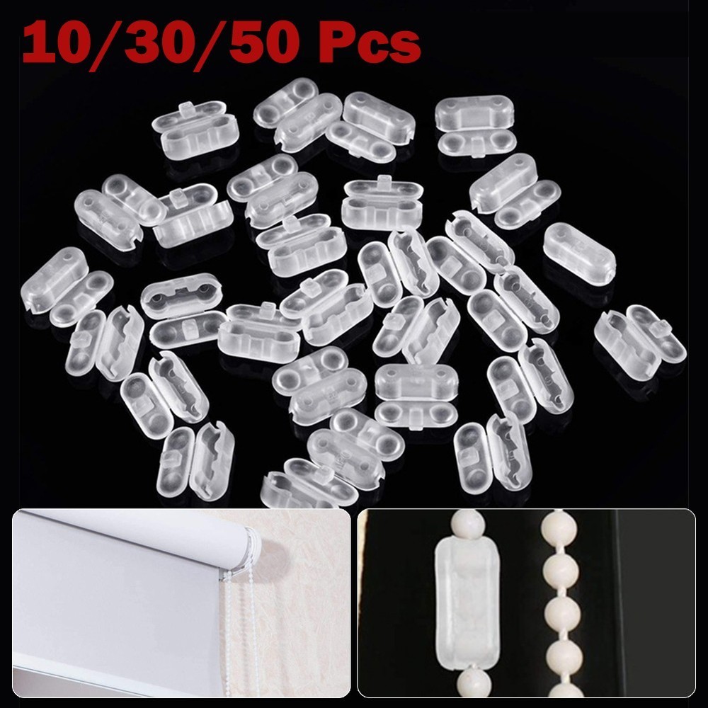 High Quality Pull Cable Connector Vertical Curtain White Chain Connector