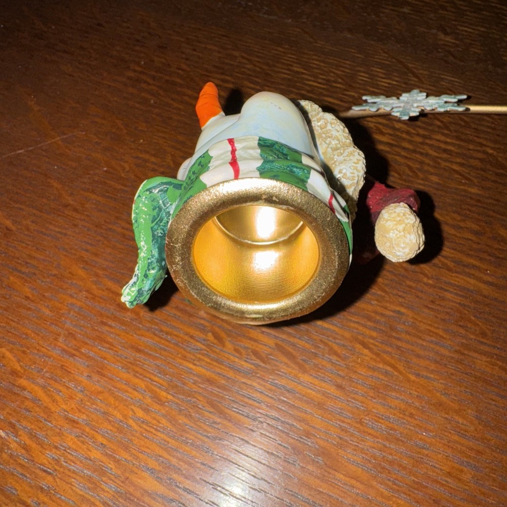 Home Interiors Snowman Candle Snuffer