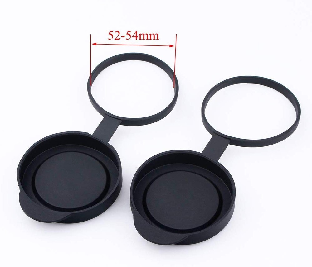 Protective Rubber Objective Lens Caps for Fits Binoculars with Outer Diameter
