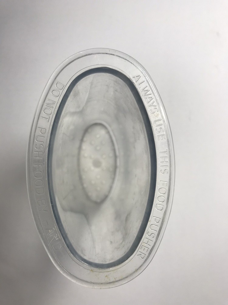 Hamilton Beach Food Processor Pusher Replacement 70100 EUC