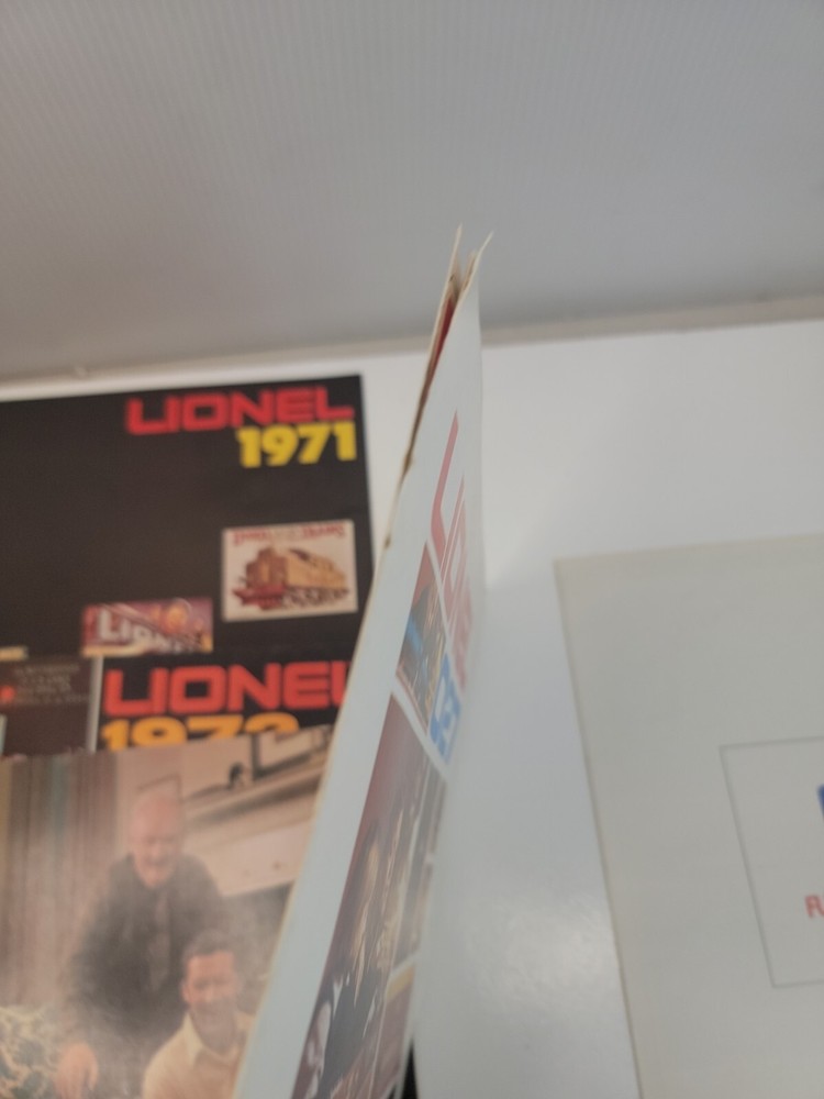 Lionel Train Catalog 1970's Lot
