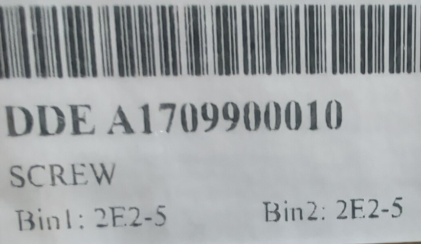 DDE A1709900010 DETROIT SCREW