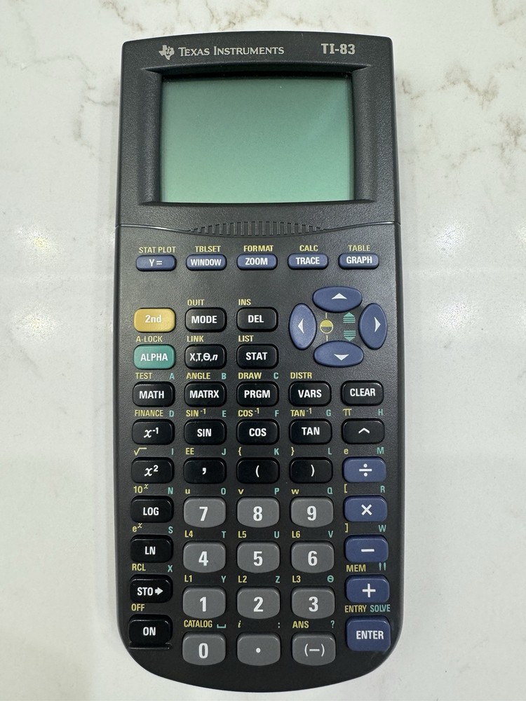 Texas Instruments TI-83 Handheld Graphing Calculator