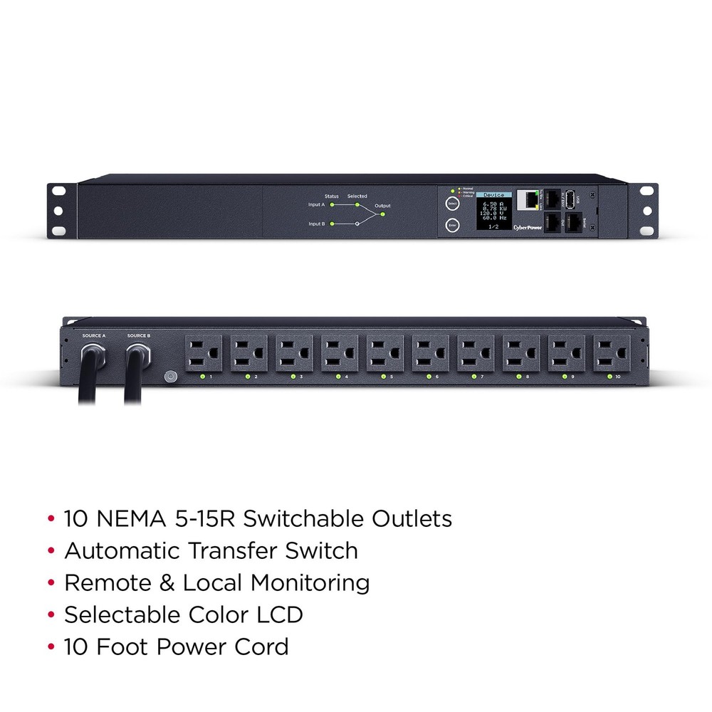 SWITCHED ATS PDU 15A