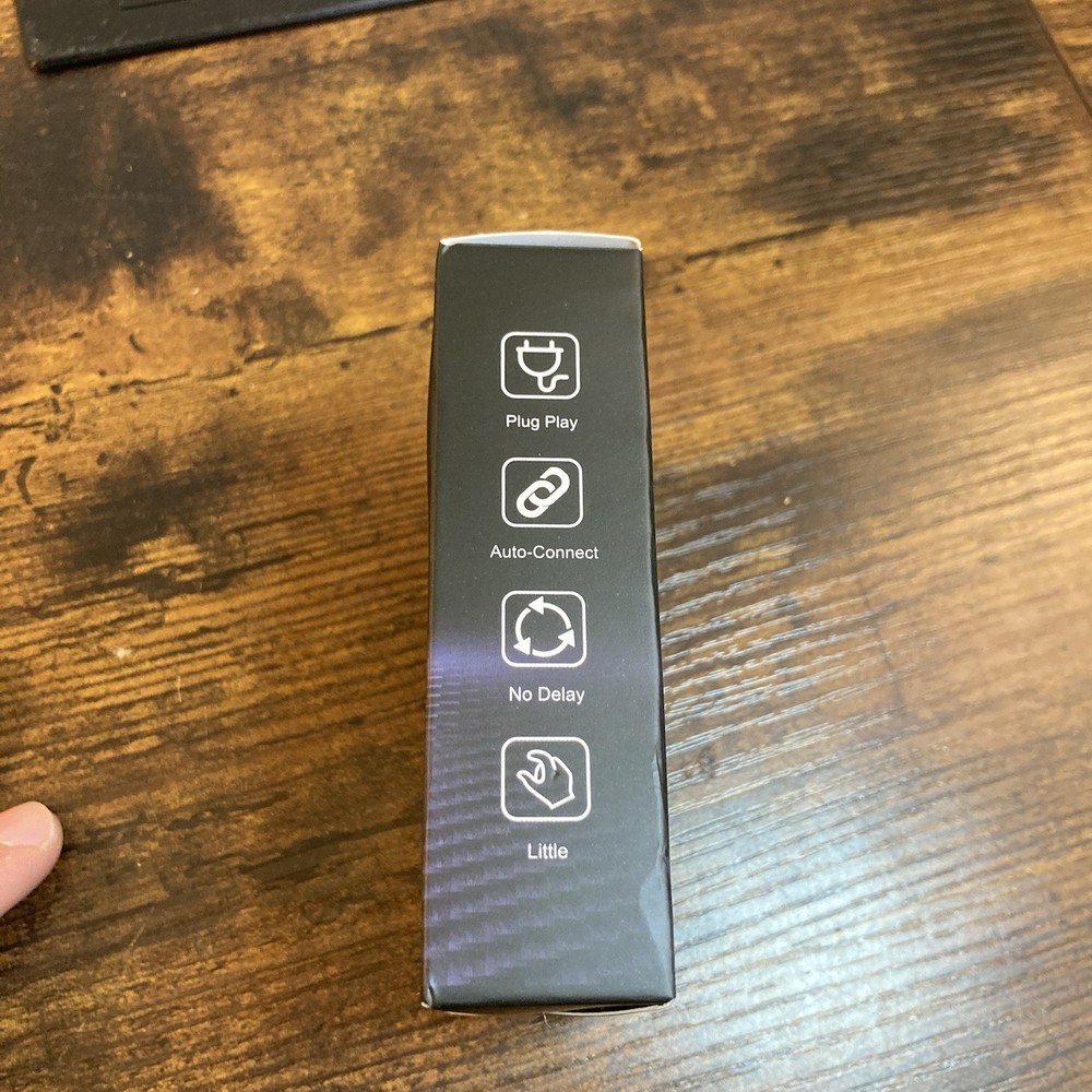 Aimoon 2026 Mini Wireless CarPlay Adapter Bluetooth WiFi Plug Play Android Auto