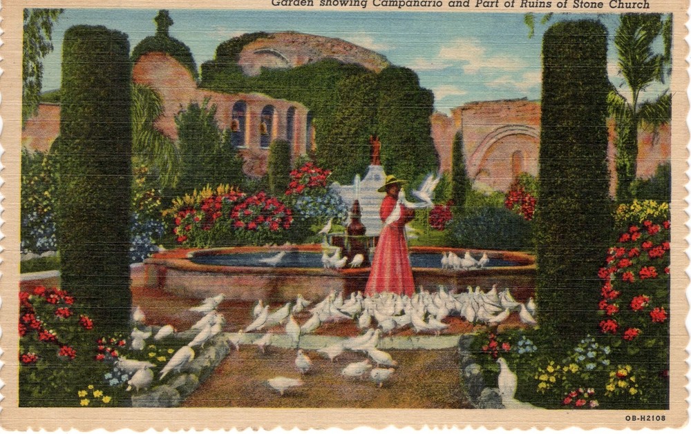 MISSION SAN JUAN CAPISTRANO, CA - PC7311