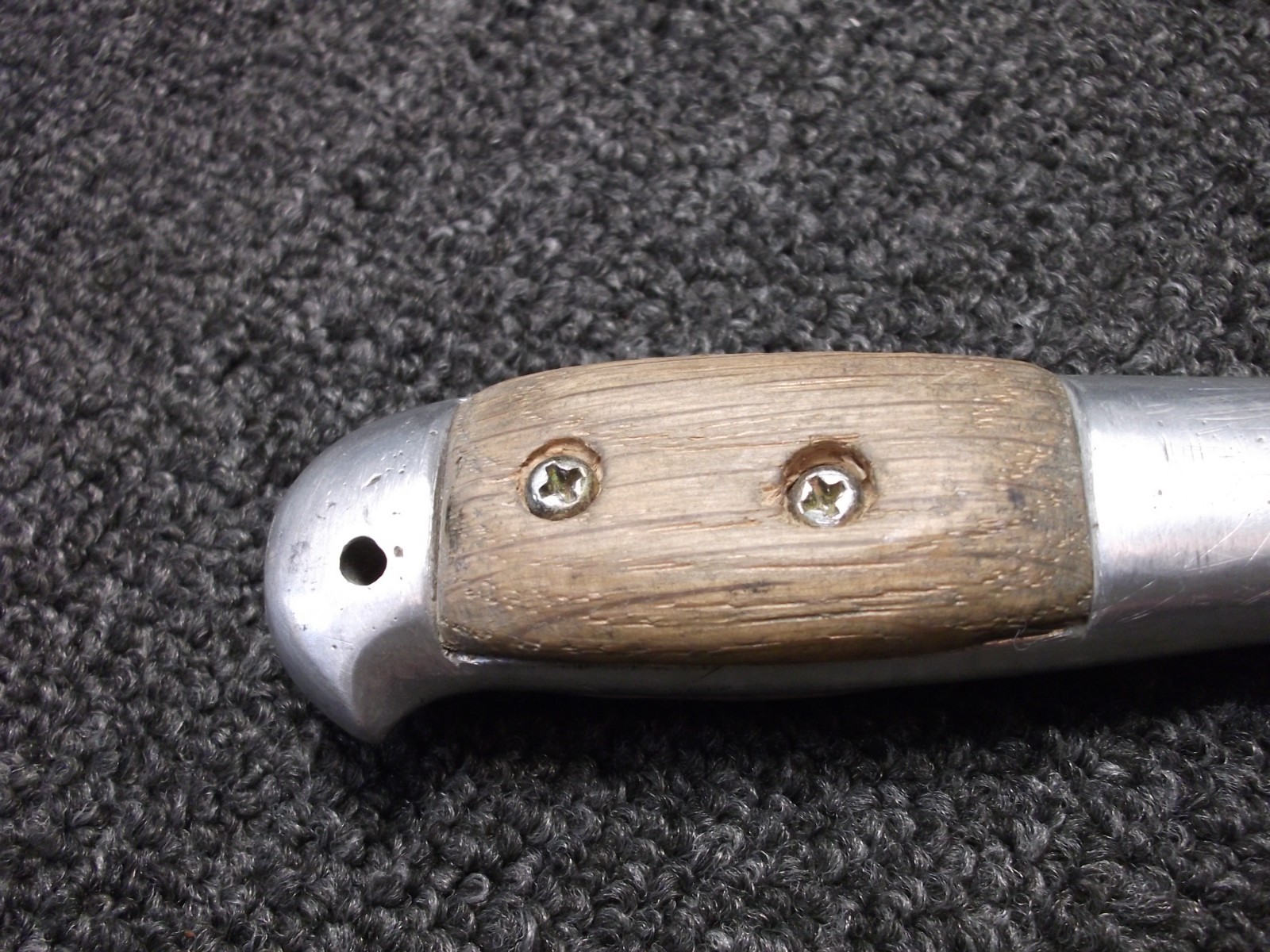 Vintage Mexican Bowie Knife Sayula Manuel Trujillo Forged Blade 13” Cuchillo