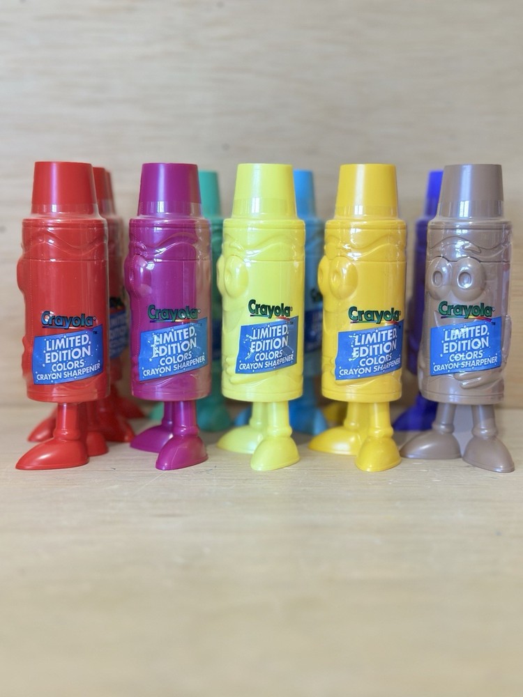 Set 11-Crayola Limited Edition Retired Colors Crayon Sharpener