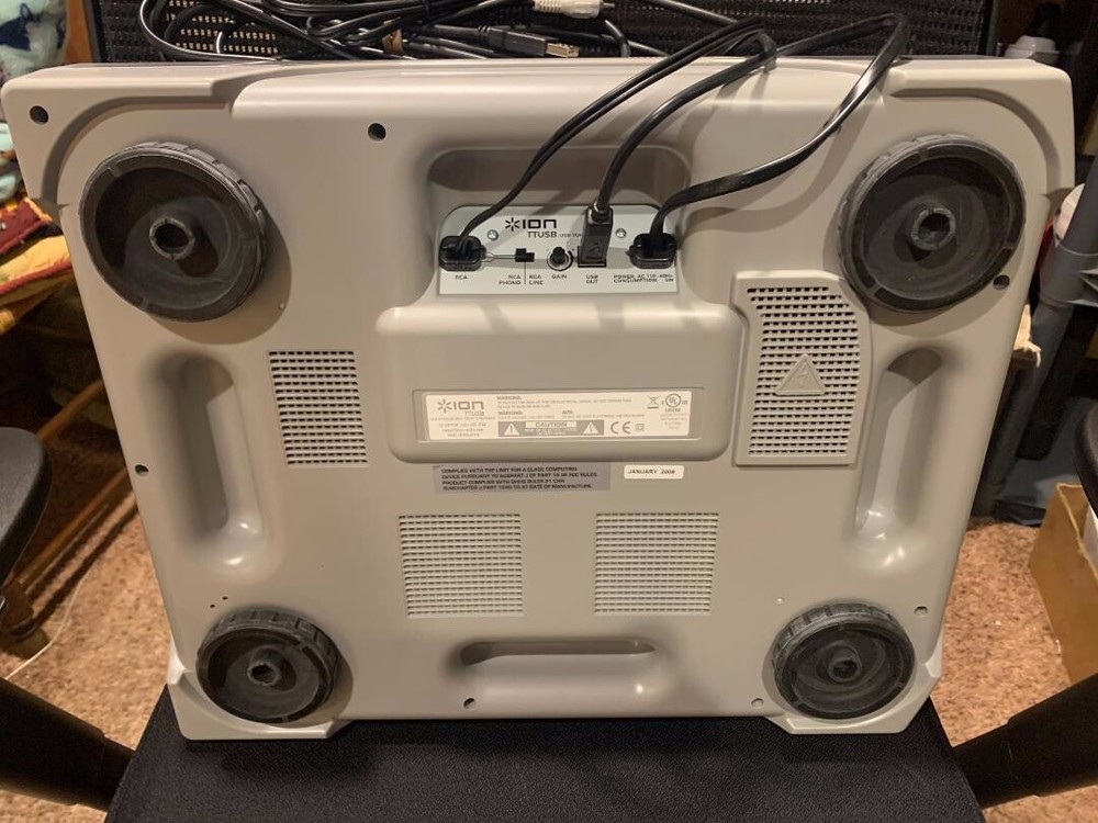 ION TTUSB USB Enabled Belt Drive Turntable