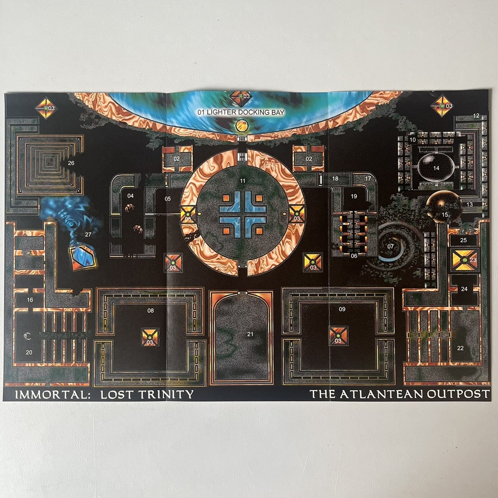 Immortal Lost Trinity Narrator's Episode Script Precedence RPG 1995 Role Playing