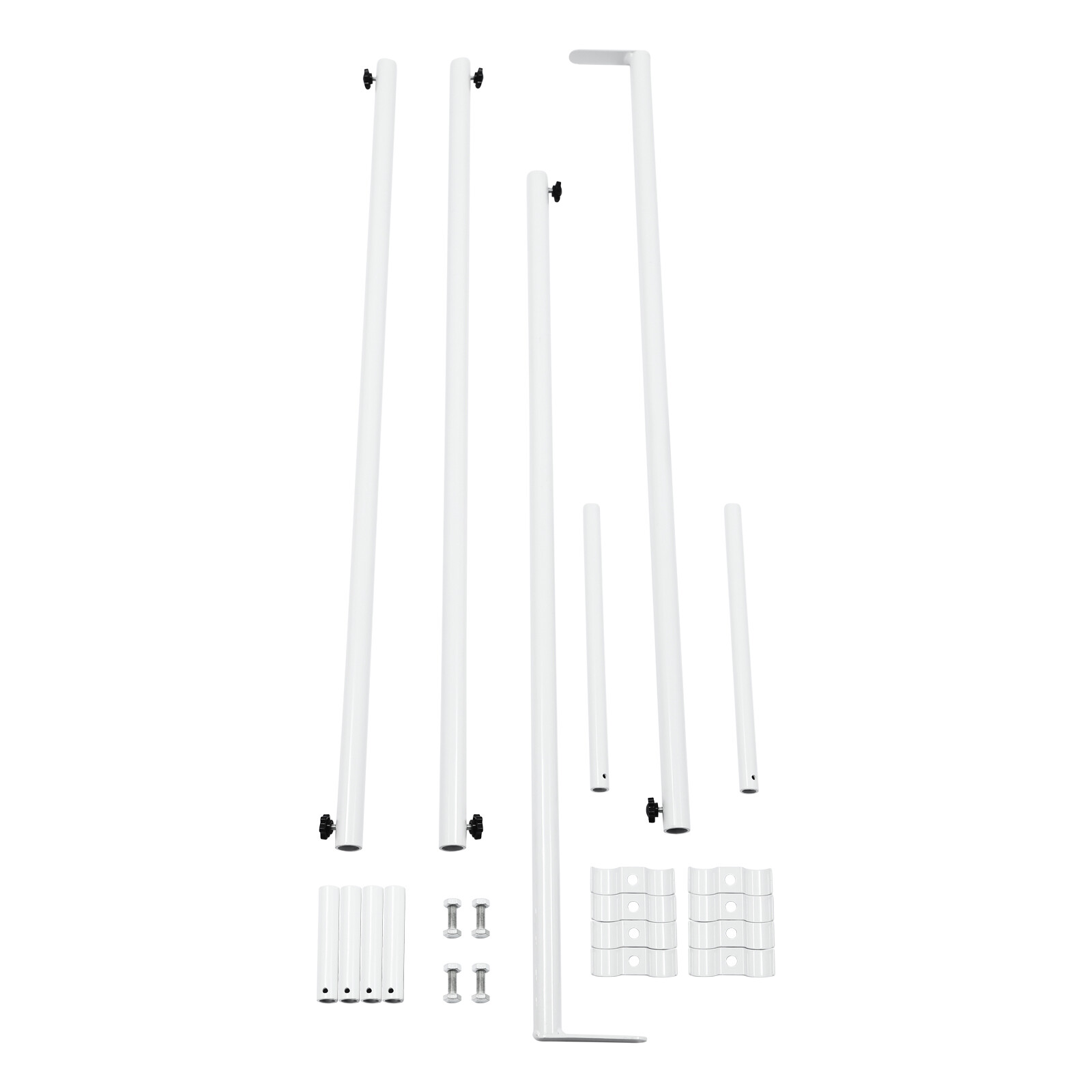 Light Truss Stand System, Trussing DJ Booth Kit 7x8ft Stage DJ Light Stand T-Bar