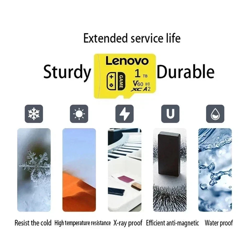 Lenovo Micro SD Card Speed High Flash TF Memory Card Nintendo Switch Game