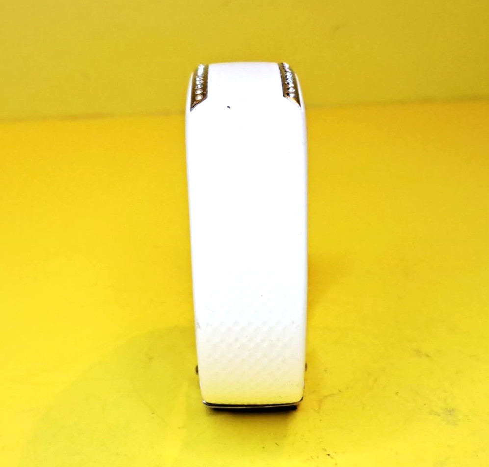 ⚡UNTESTED⚡ WHITE POLAR LOOP CRYSTAL BLUETOOTH 6248A-1E FITNESS ACTIVITY TRACKER⚡