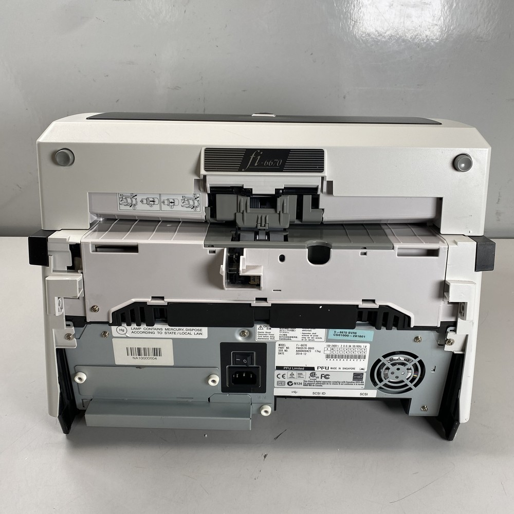 Fujitsu fi-6670 Sheetfed Scanner