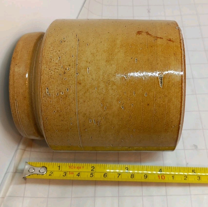 4.5" Earthenware Jar Vintage