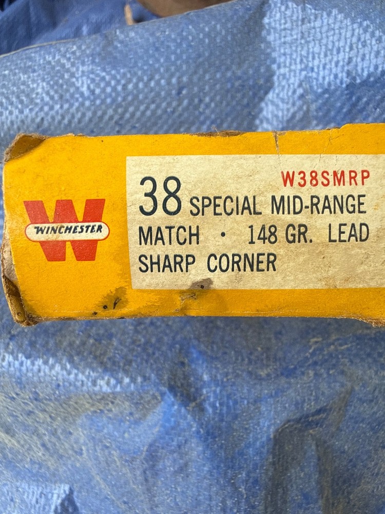 Empty VintageWinchester Mid-Range Match Ammunition Box